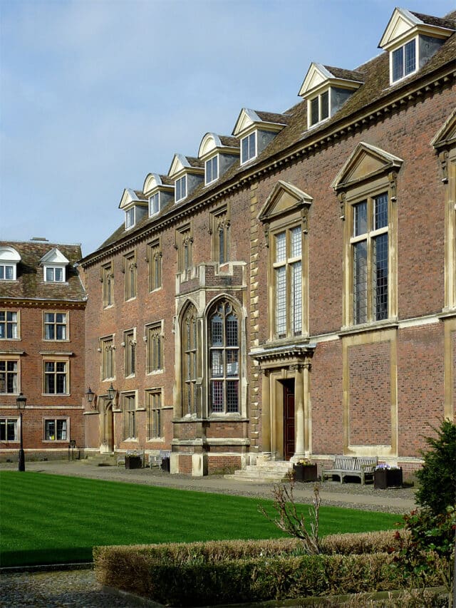 Courtyard of St Catharine's College Cambridge