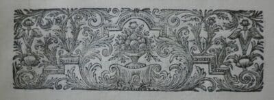 Floral printer's ornament.