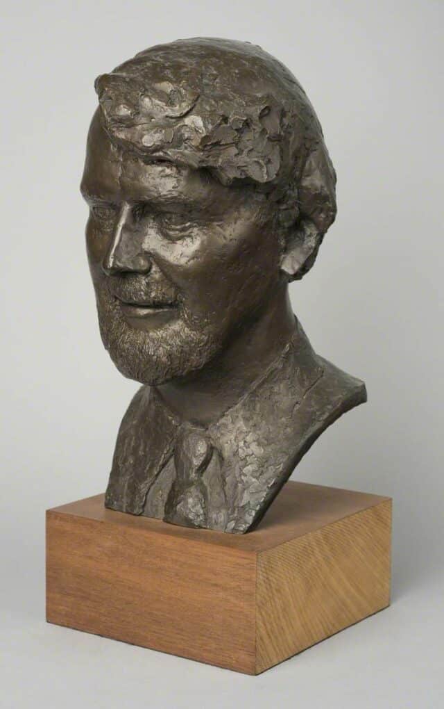Bronze bust of Francis Lamport