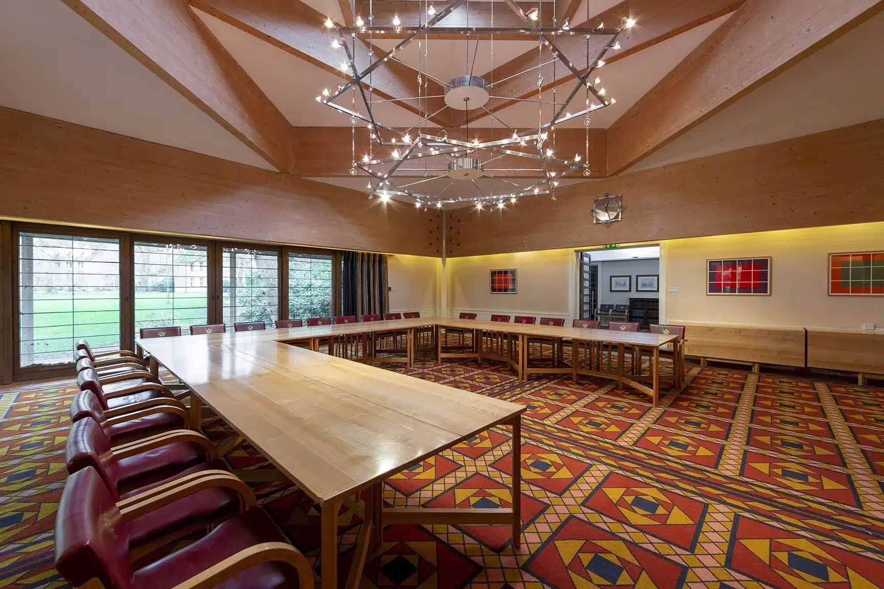 Linbury Room with U-shaped conference table