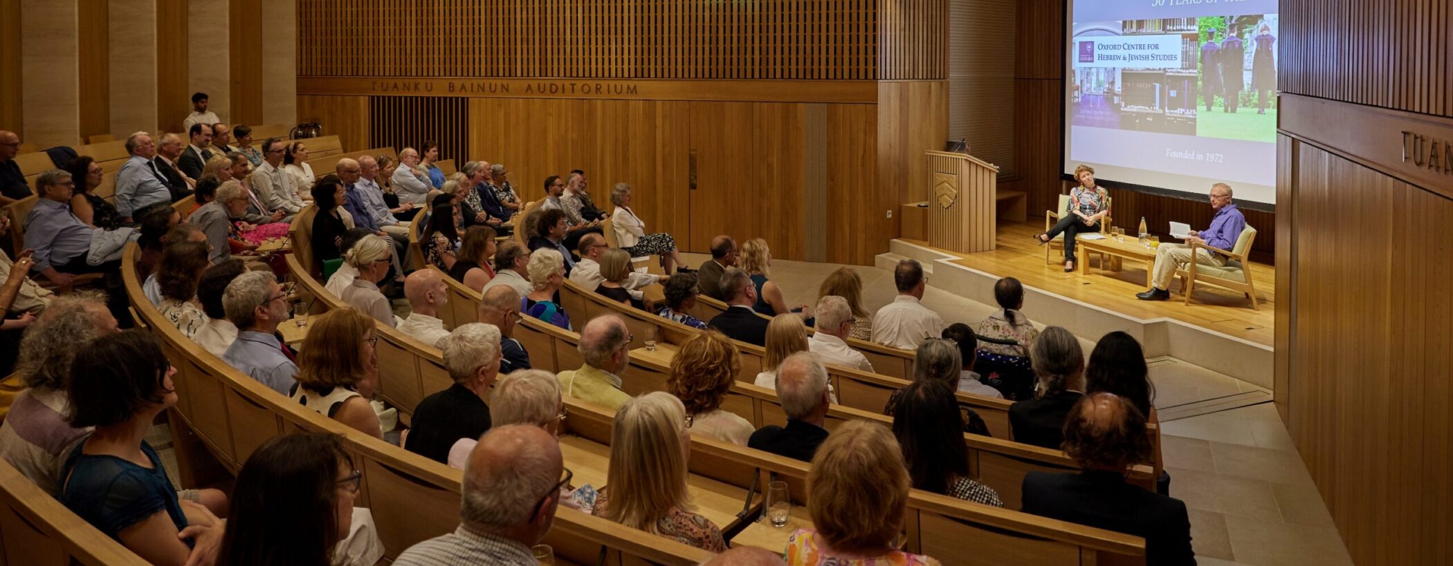 Full audience in auditorium