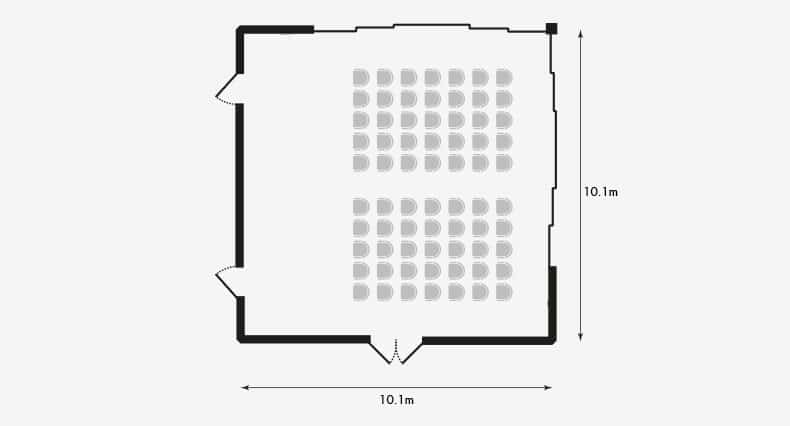 Linbury Room floorplan