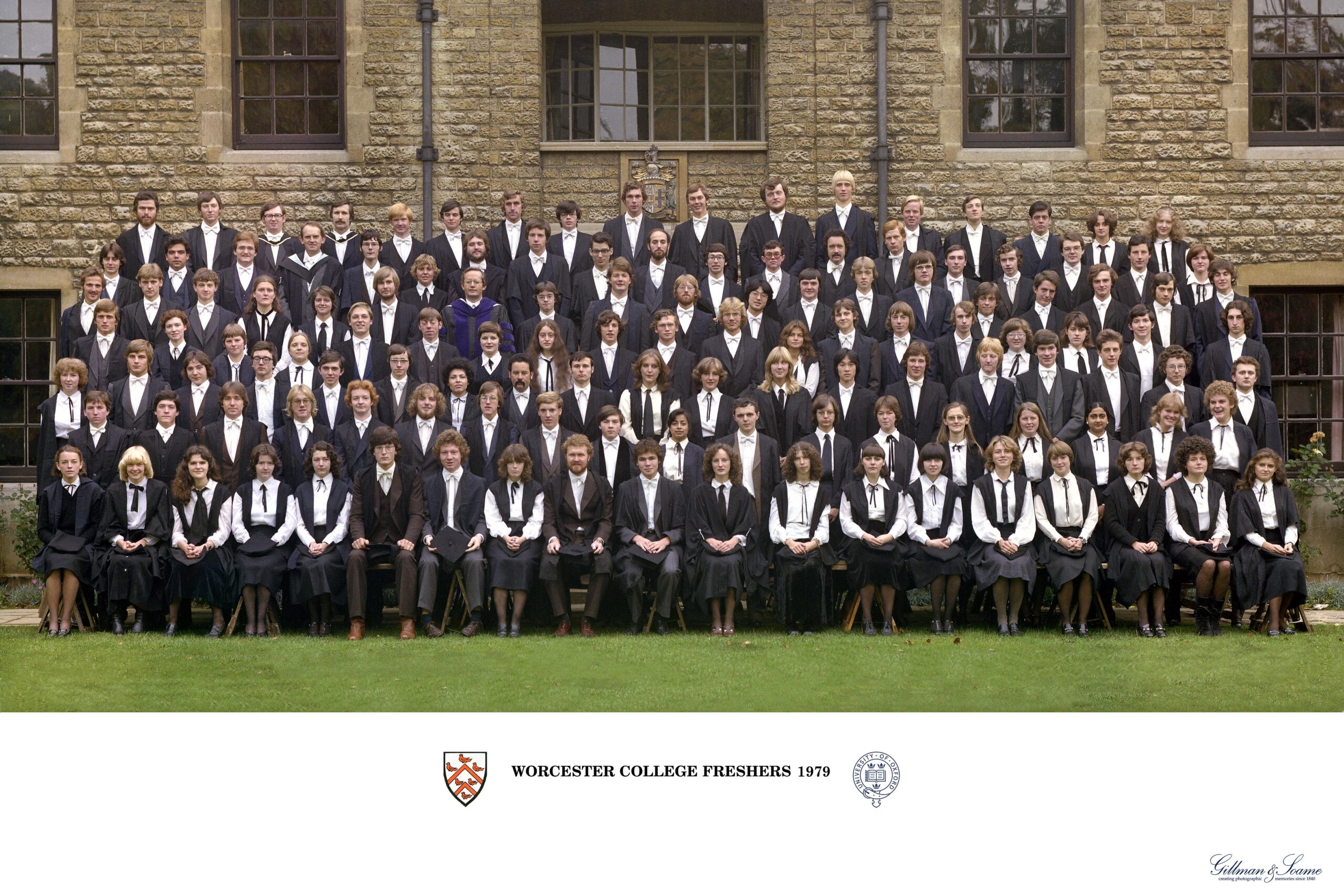 1979 Matriculation Photograph showing both male and female students.