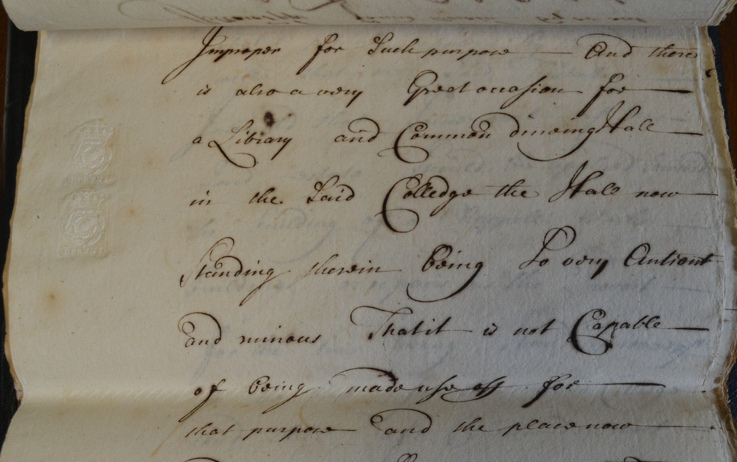 Photograph of handwritten written letter.