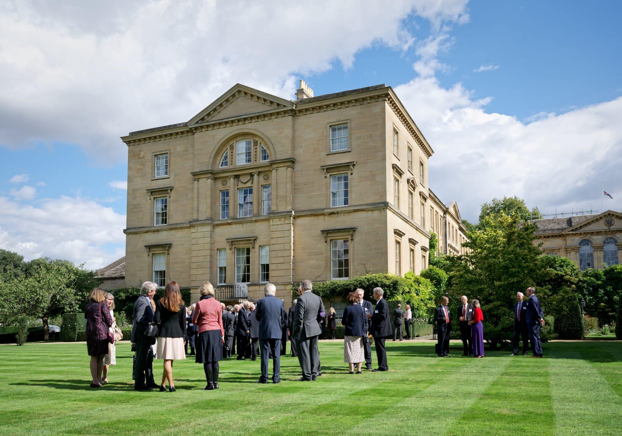 Garden party in the Provost's Garden