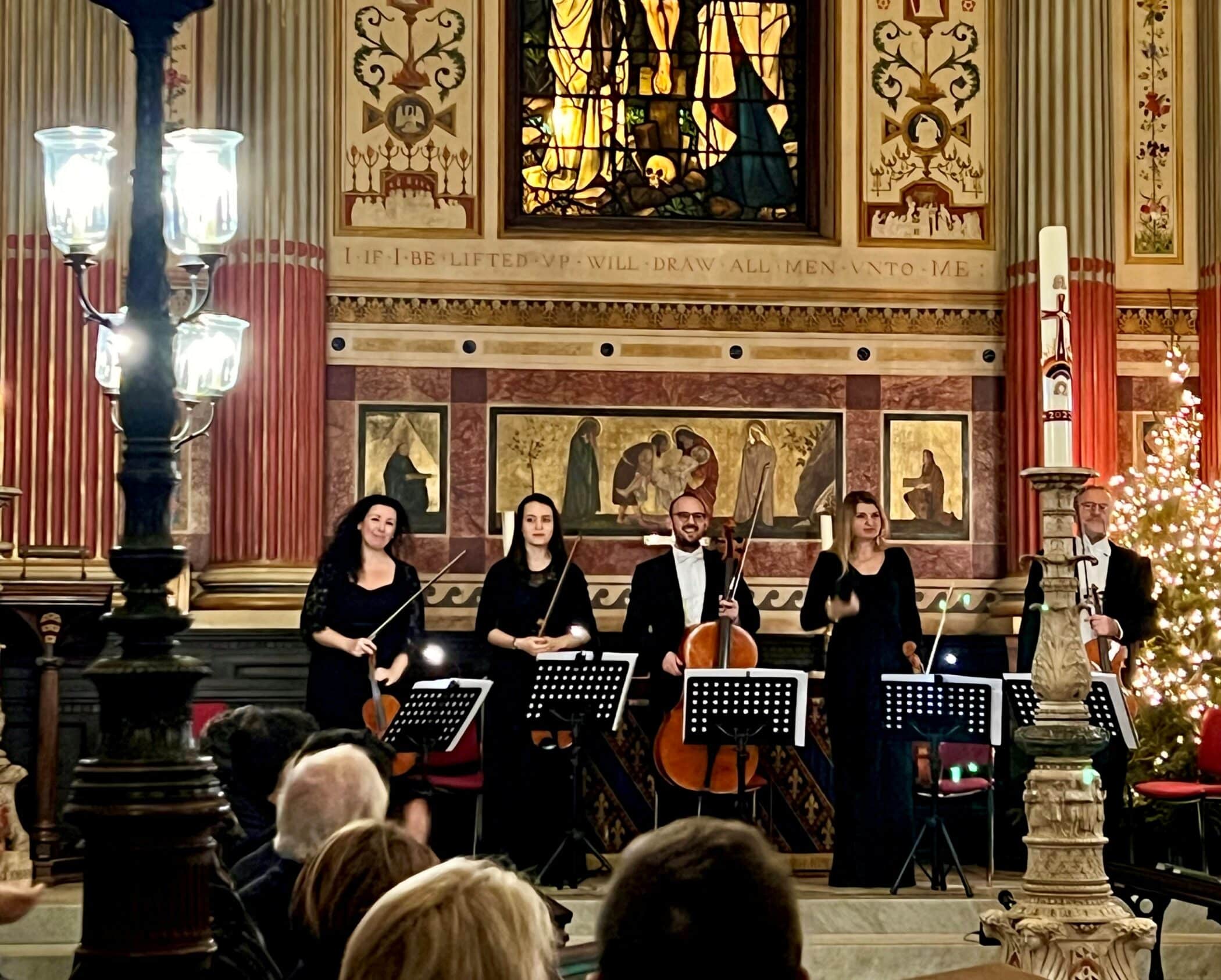 La Scala quintet in the Worcester College Chapel