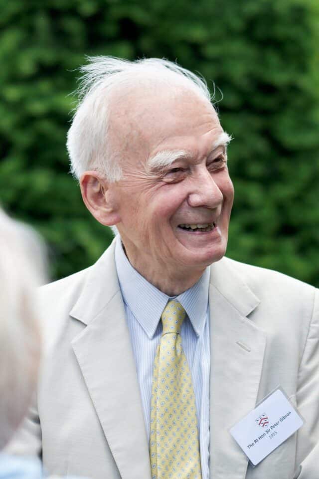 Headshot of Sir Peter Gibson