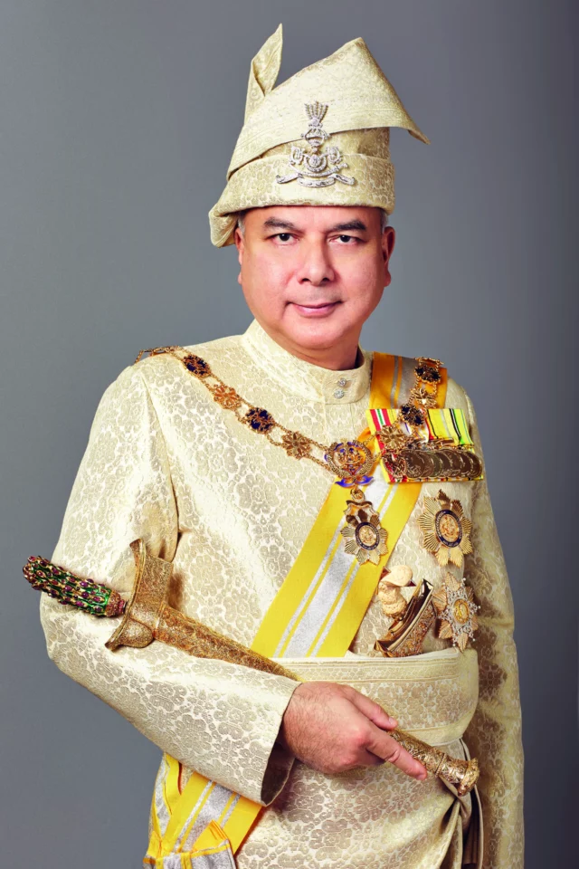 Headshot of Sultan Nazrin Shah