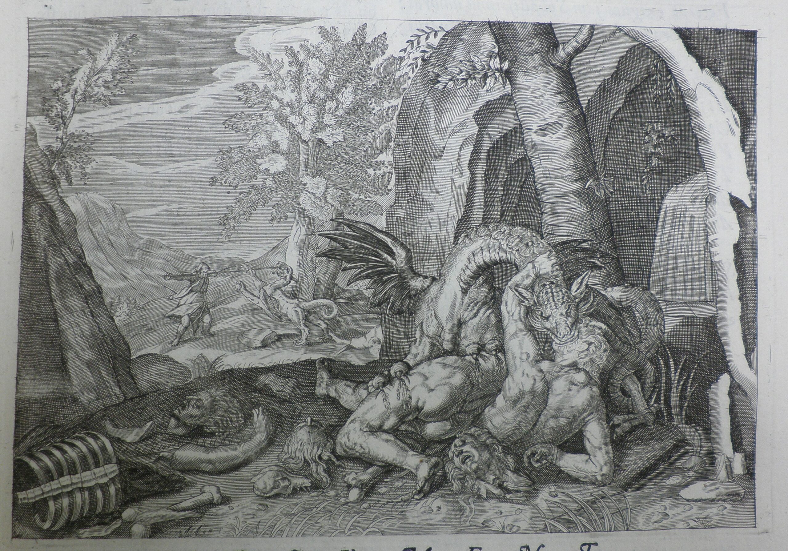 'Cadmus and the dragon', after Haarlem (from page 79)