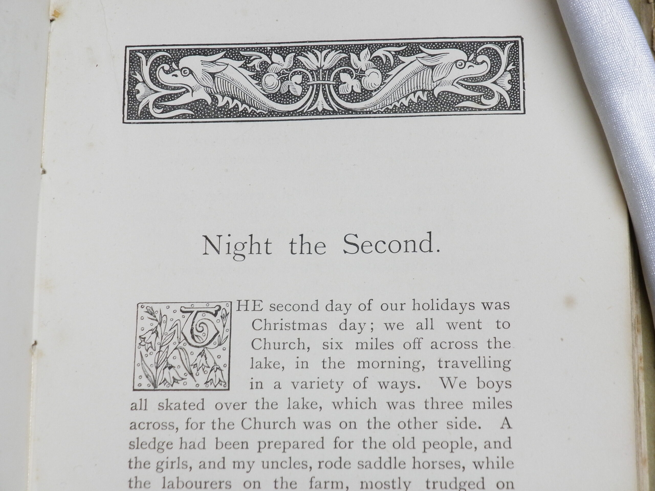First page of the second story.