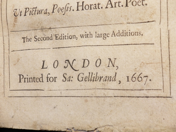 Detail of Gellibrand's imprint from 1667.