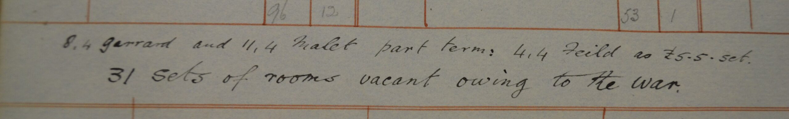 Room Rent Book
