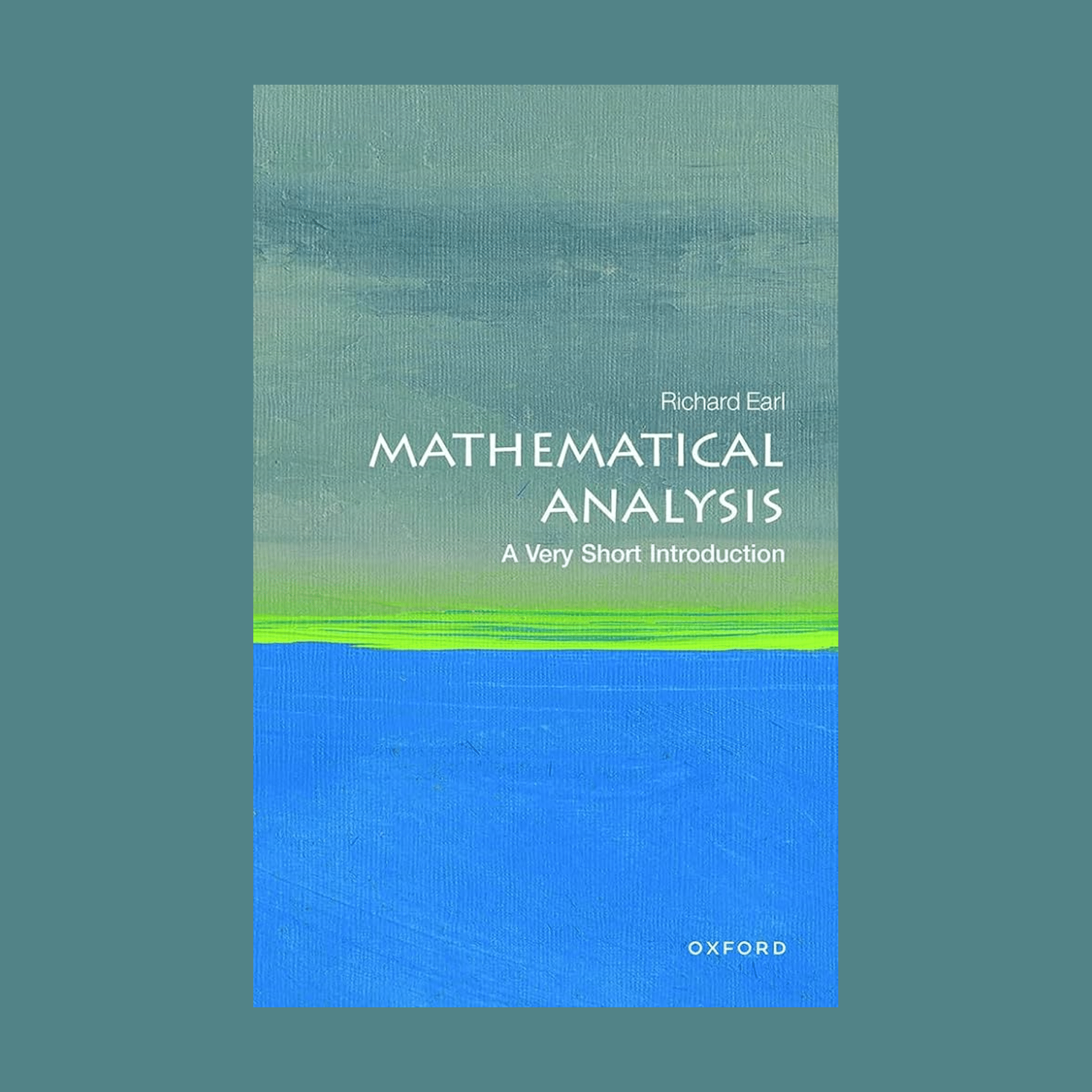 Cover of Mathematical Analysis: A Very Short Introduction