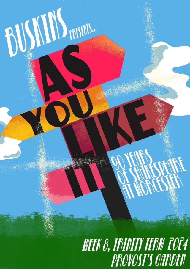 Buskins presents As You Like It - 90 years of Shakespeare at Worcester