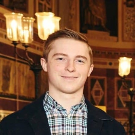 Headshot of organ scholar Benedict