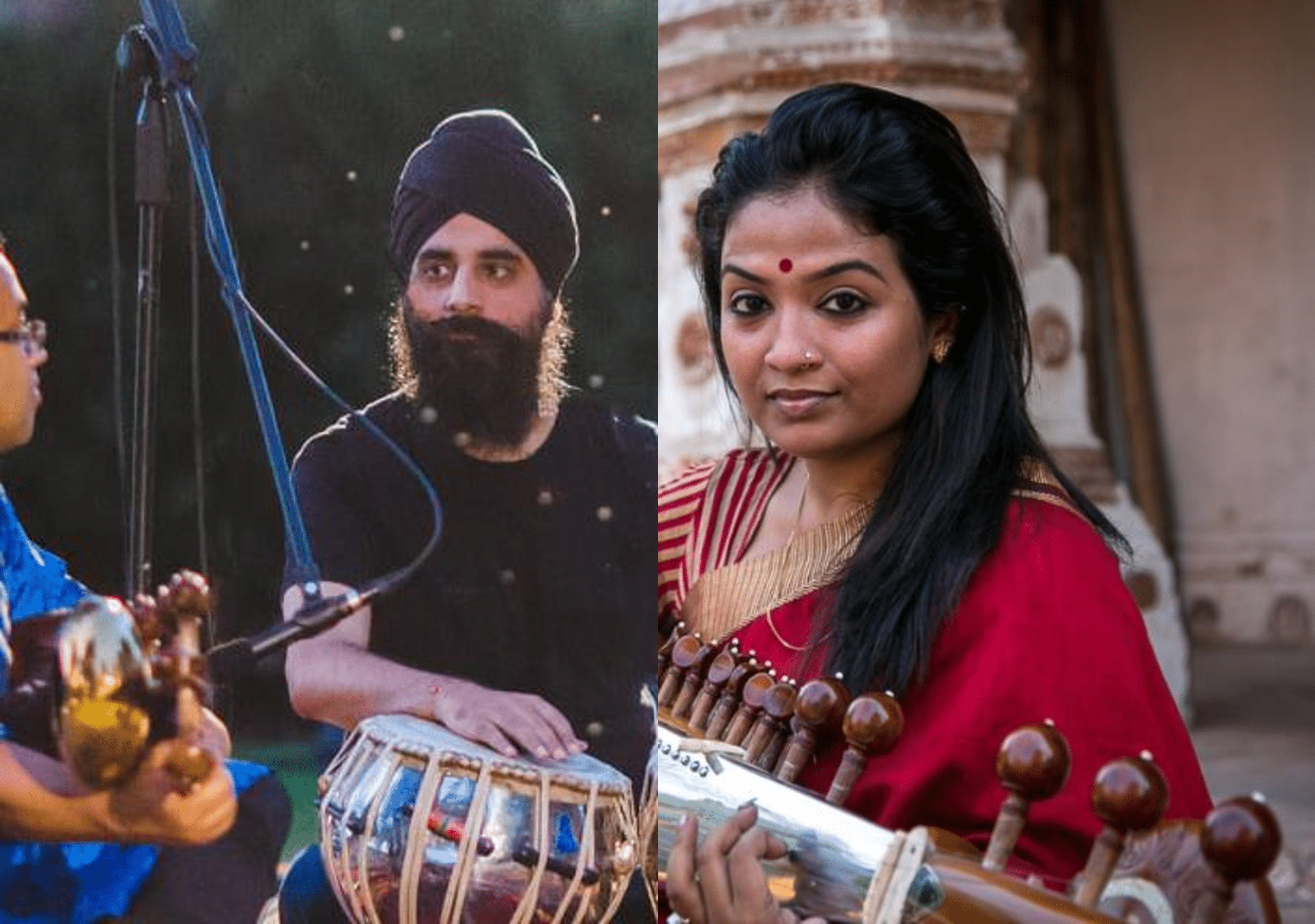 Tabla and sarod player