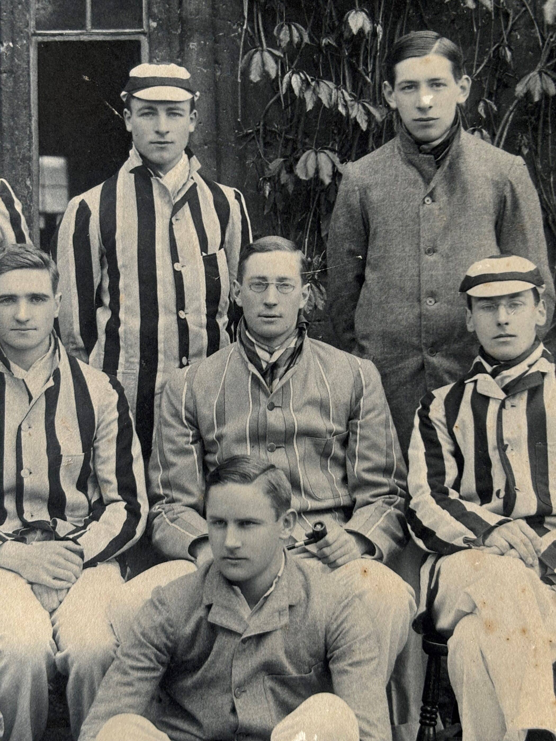 Roland Braddell in the 1903 Cricket Photo