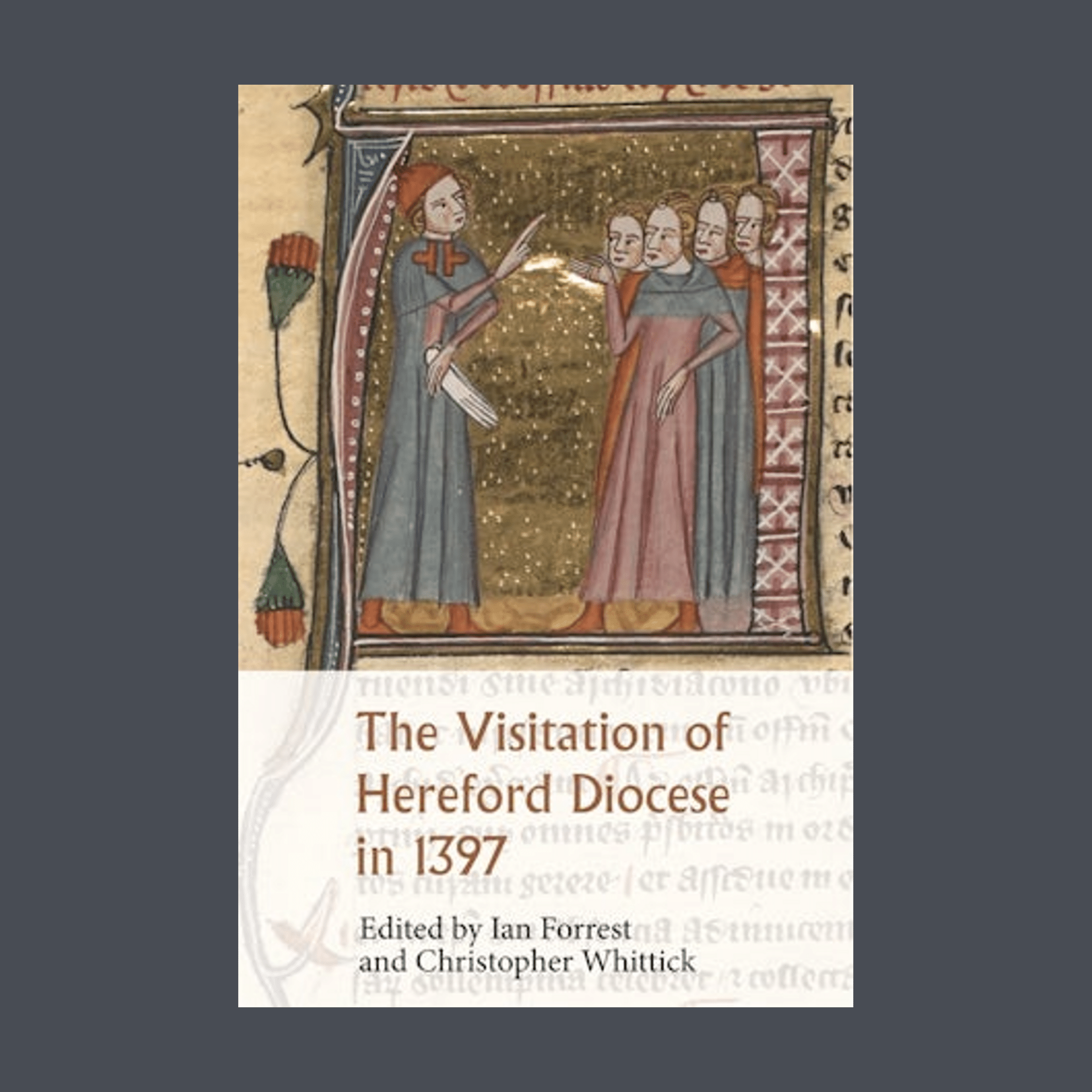 Cover of the visitation of hereford diocese in 1397