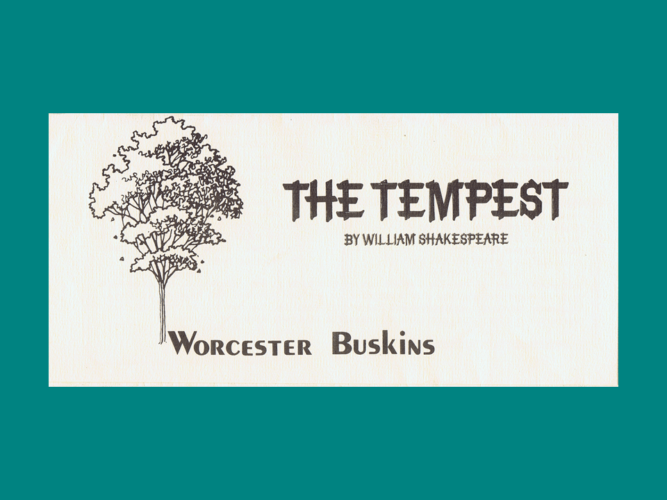Poster for The Tempest