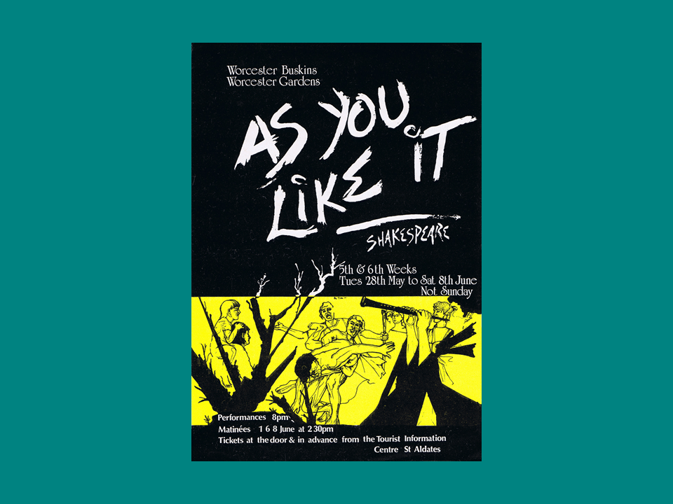 Poster for As You Like It