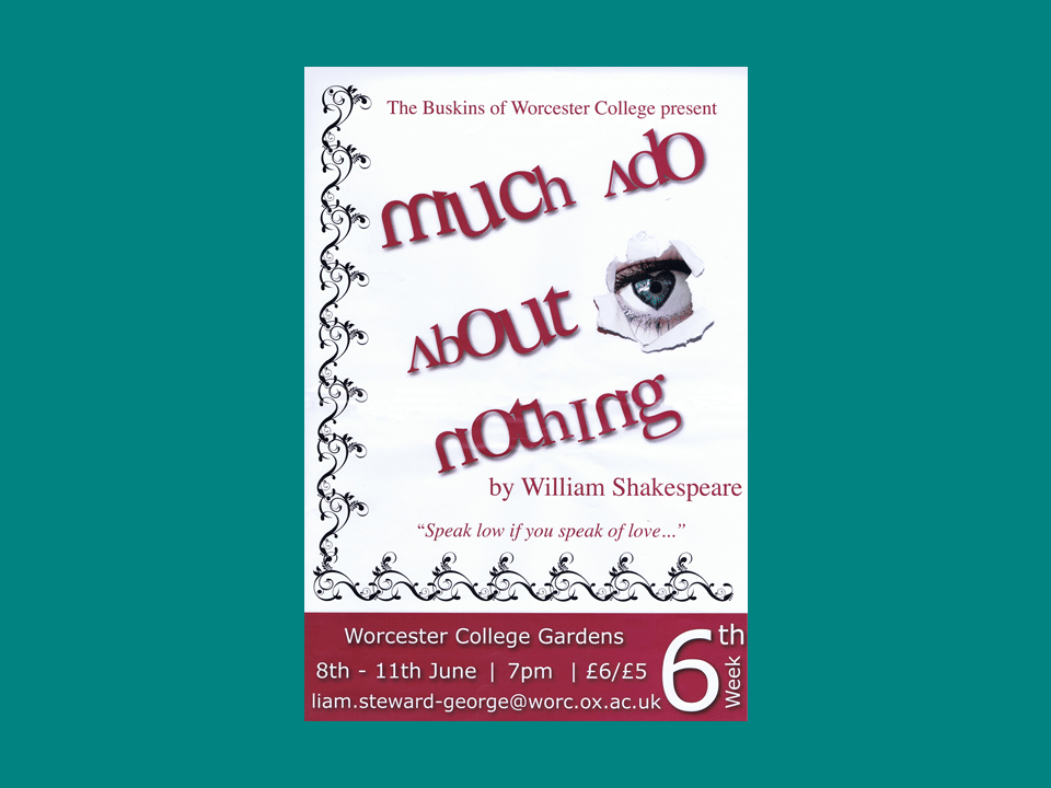 Poster for Much Ado About Nothing