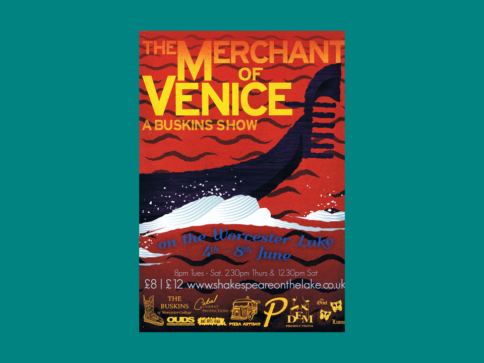 Poster for The Merchant of Venice