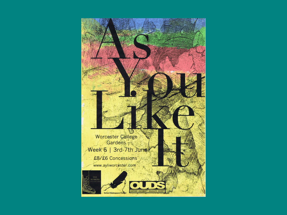 Poster for As You Like It