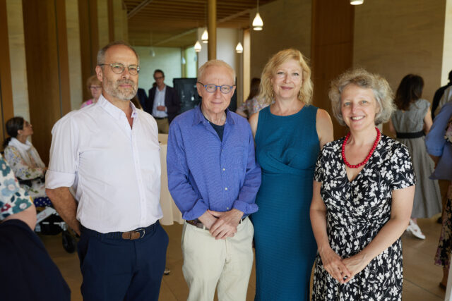 David Grossman and supporters