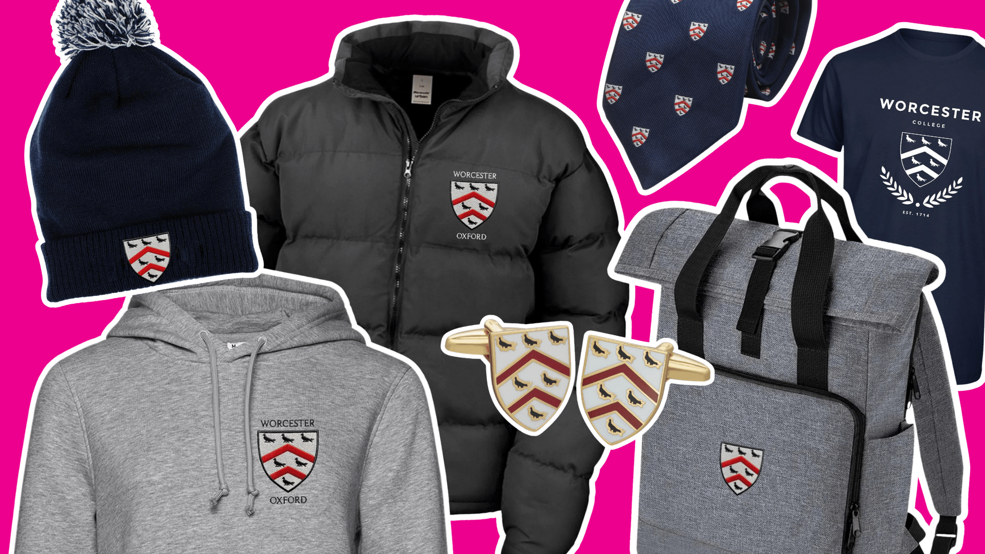 Composite of branded apparel