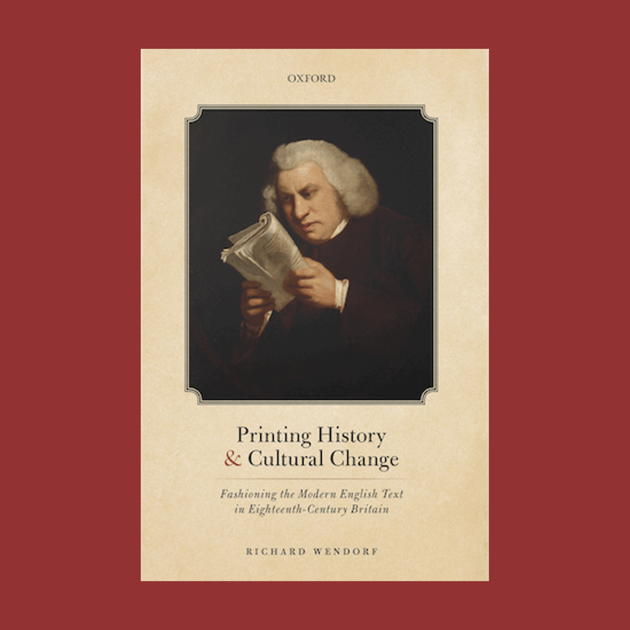 Cover of Printing History and Cultural Change