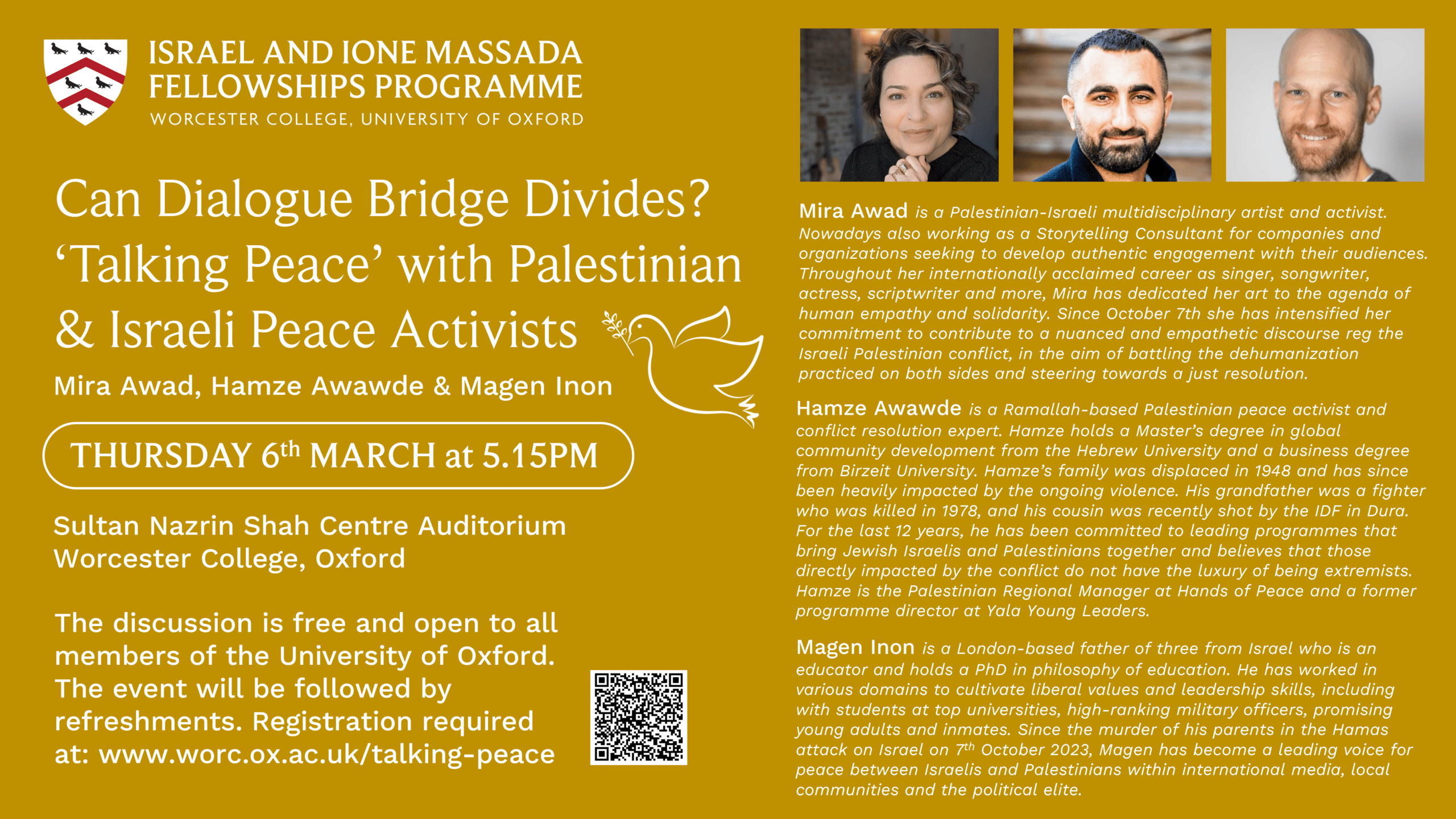 Can dialogue bridge divides? Talking peace with Palestinian and Israeli peace activists