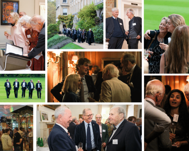 Collage of event photos