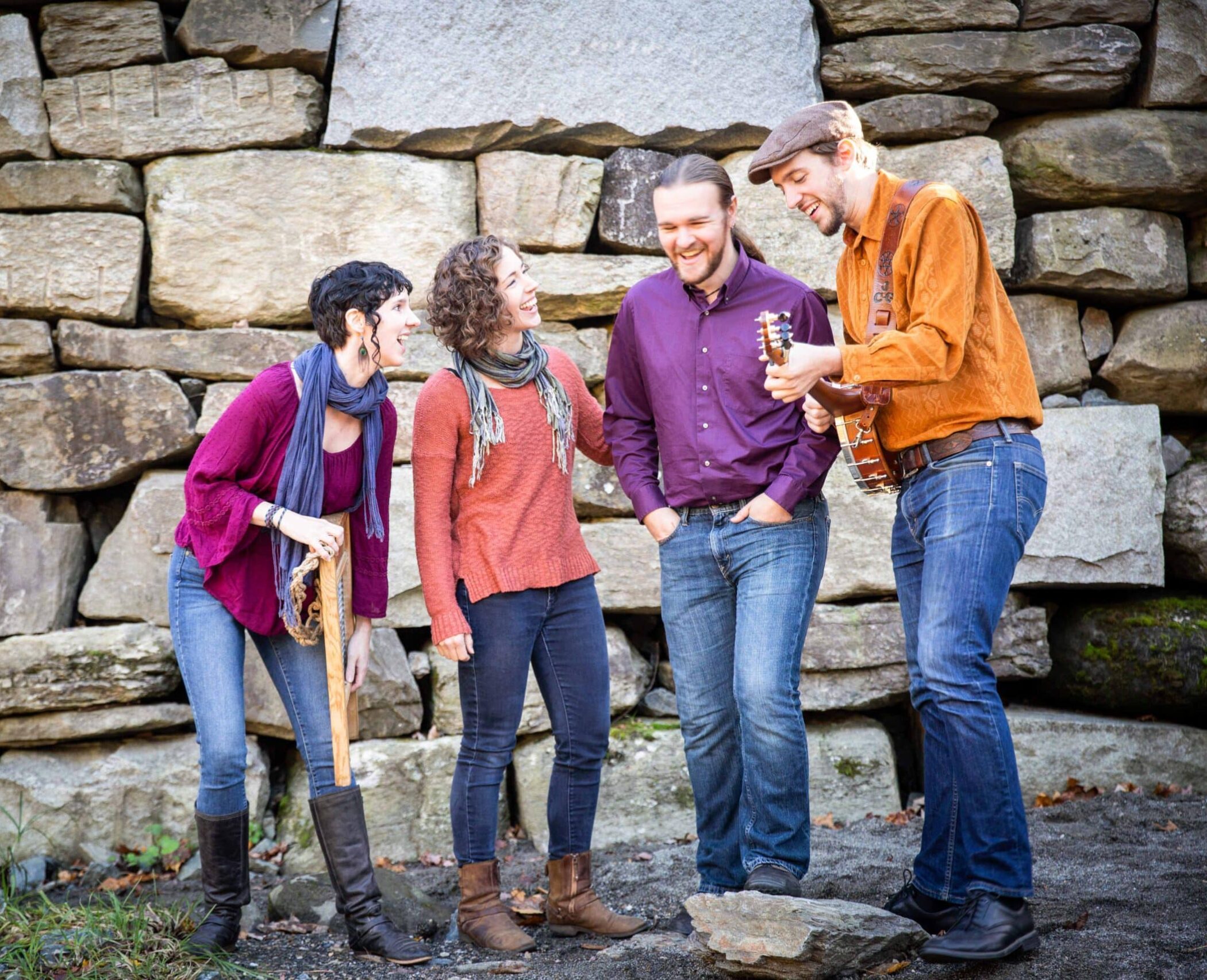 Singers in the a cappella group Windborne