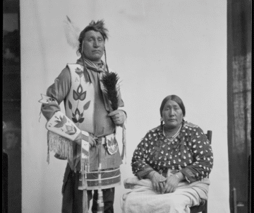 Portrait of Albert and Mary Lincoln