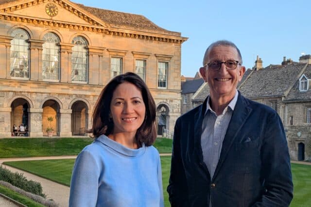 Mishal Husain and David Isaac