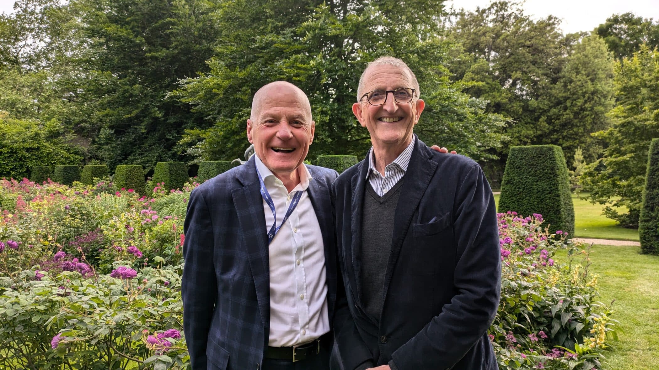 Michael Cashman and David Isaac