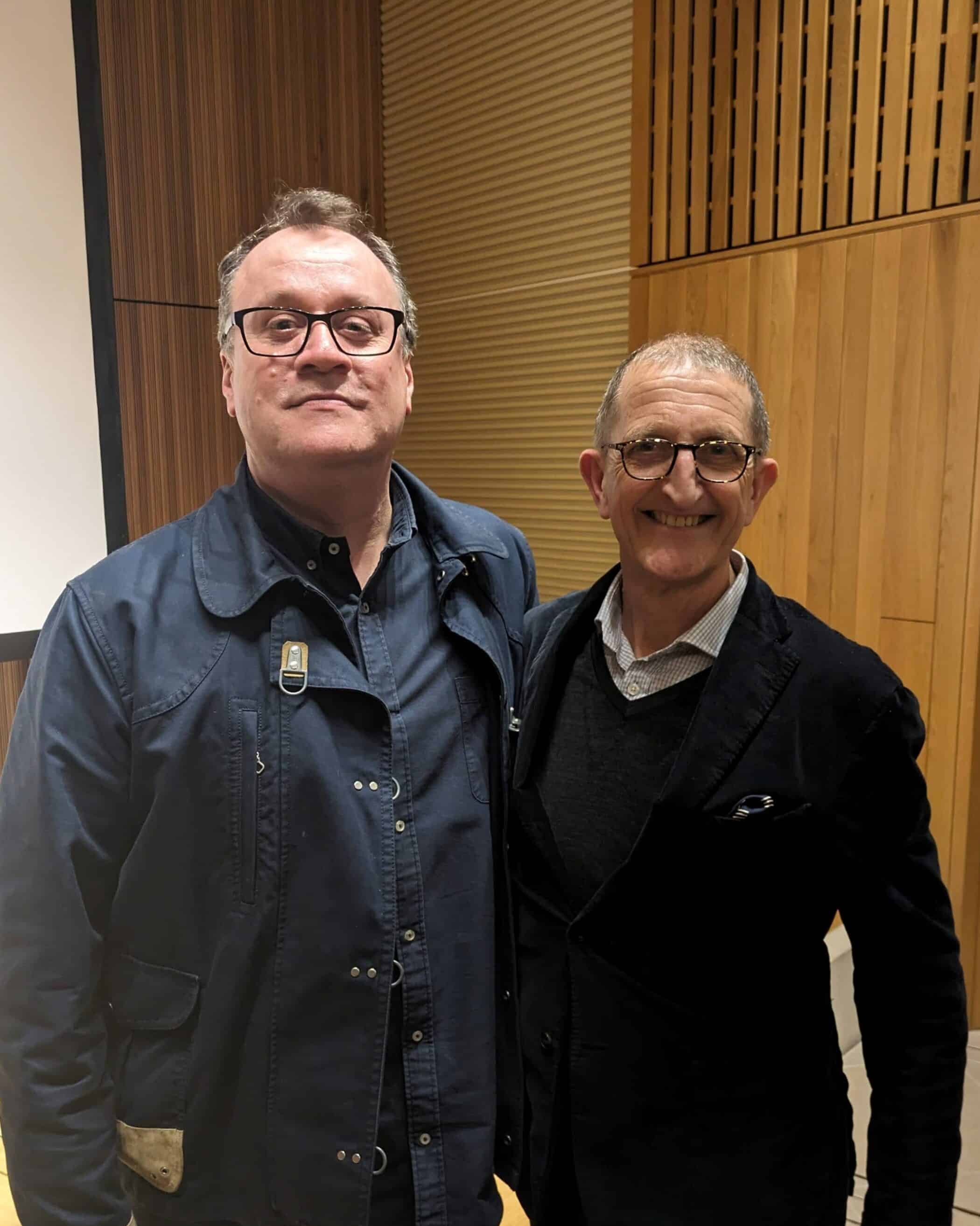 Russell T Davies and David Isaac