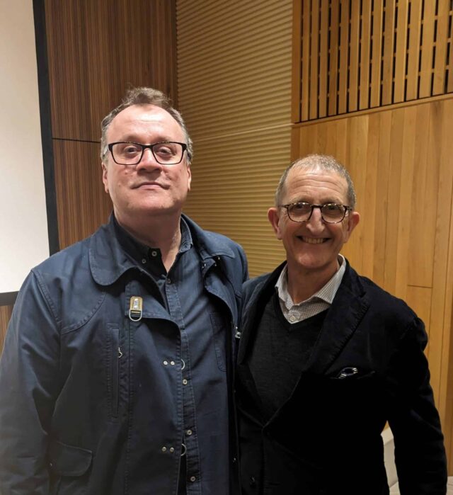 Russell T Davies and David Isaac