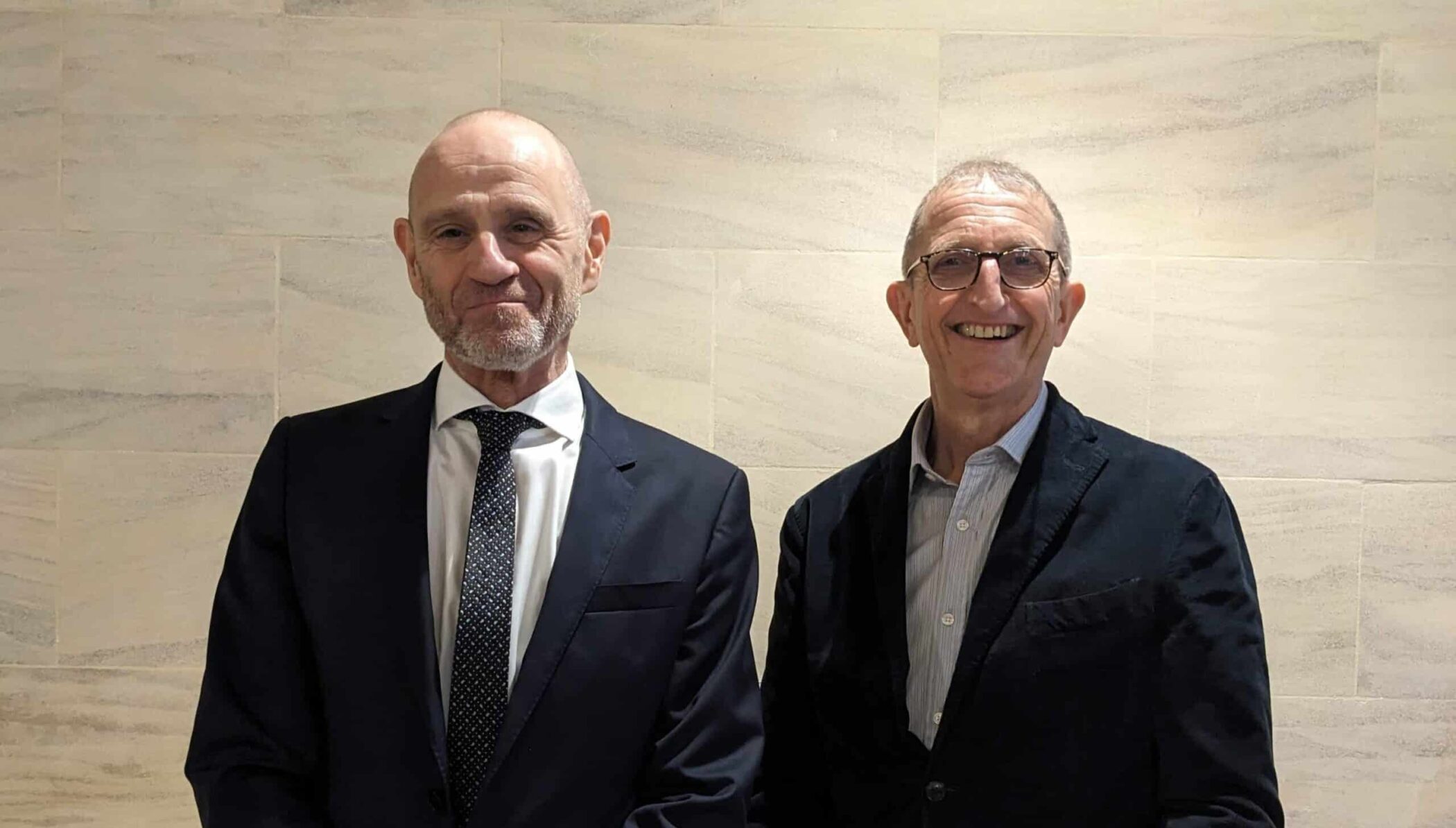 Evan Davis and David Isaac