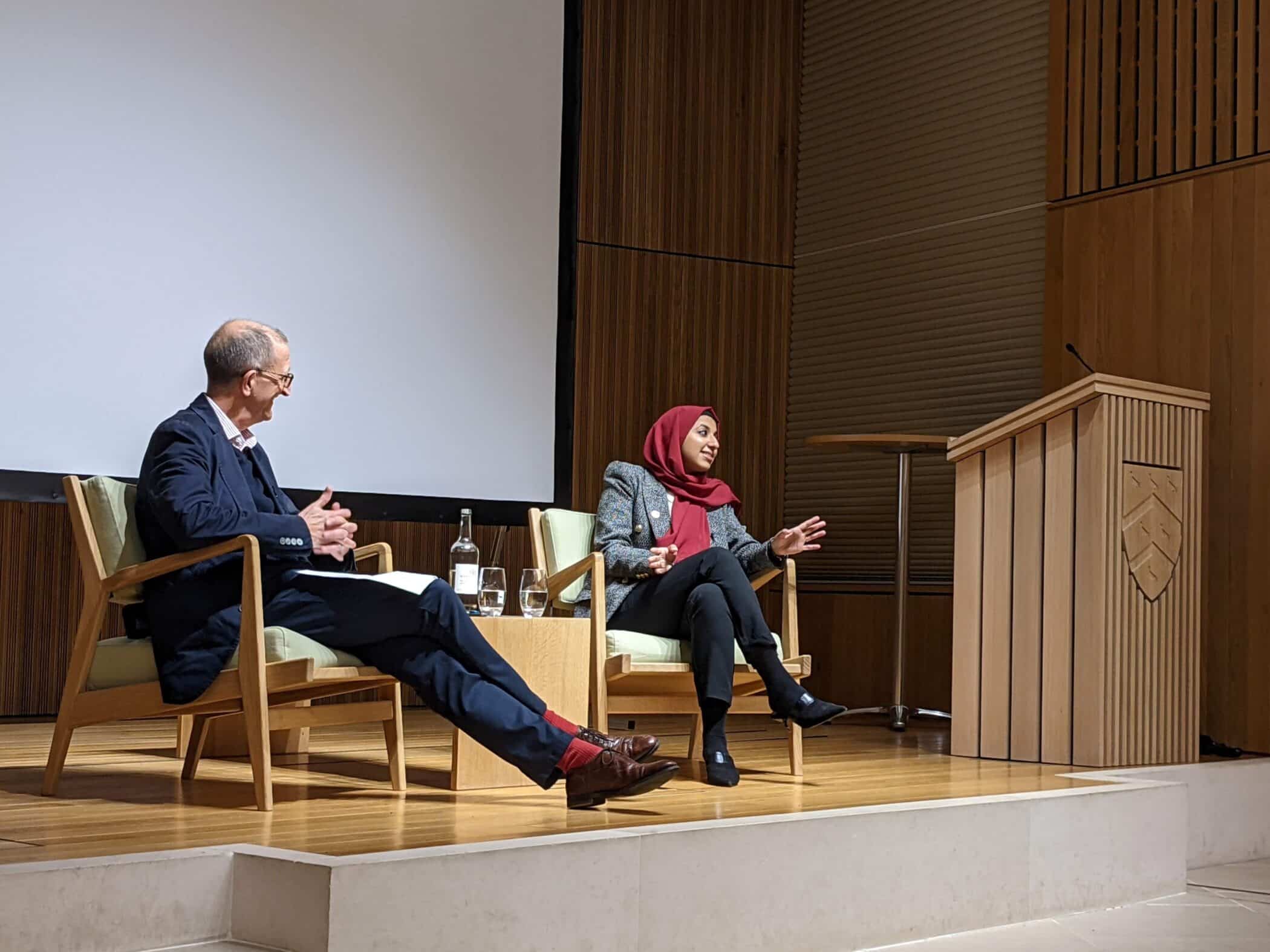 David Isaac and Zara Mohammed